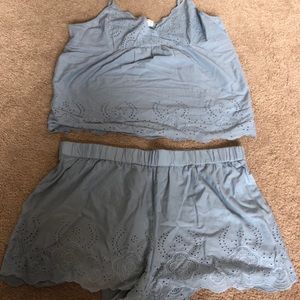 Artisan NY Lace Pajama Short Set